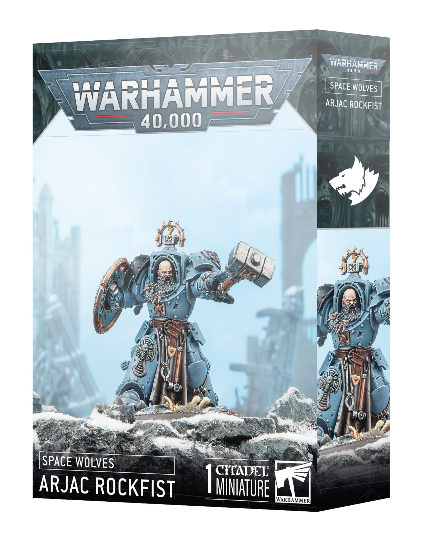 Games Workshop Warhammer40k: Space Wolves- Arjac Rockfist