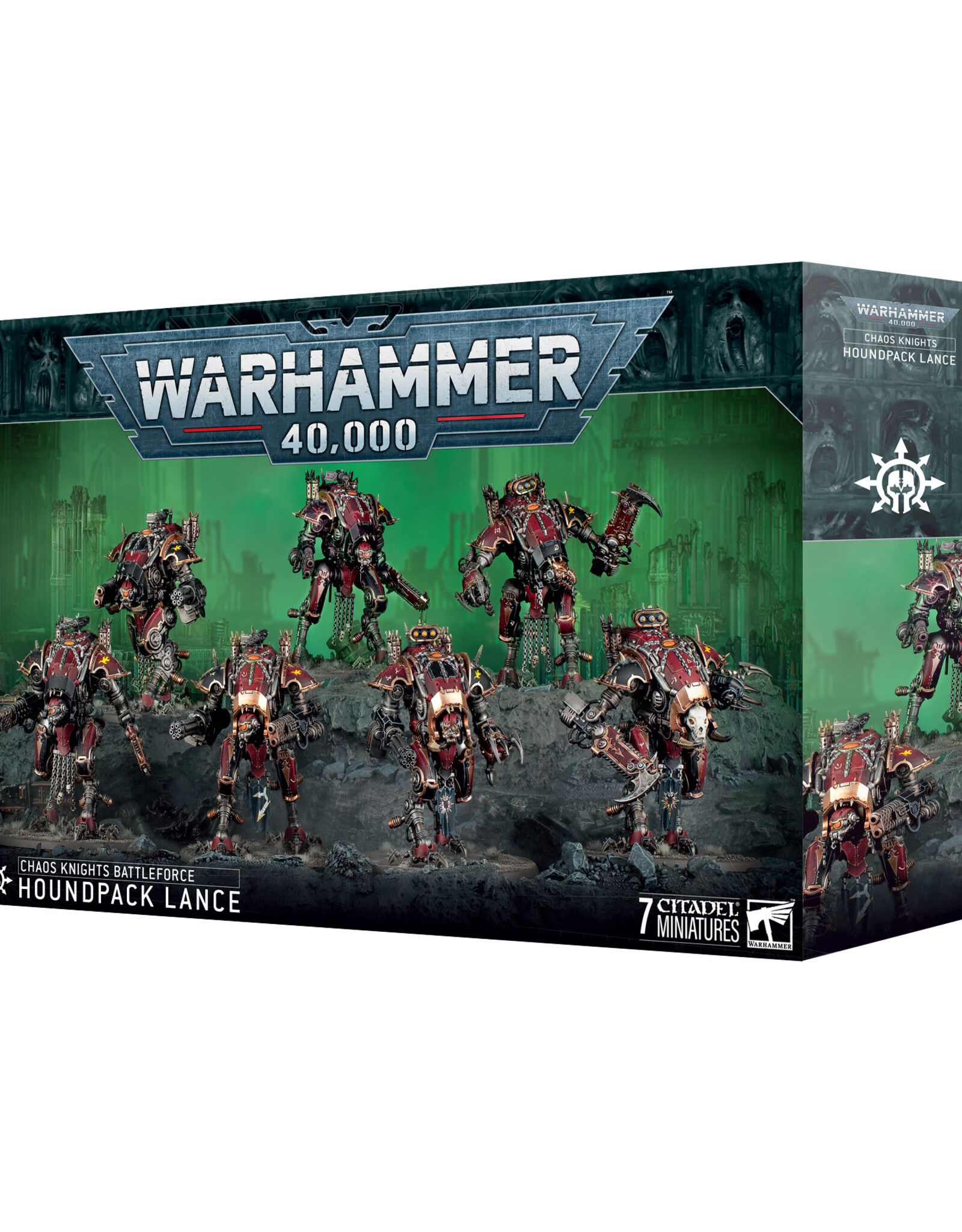 Games Workshop Warhammer 40K: Chaos Knights: Houndpack Lance