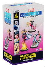 Atomic Mass Marvel: Crisis Protocol - Avalanche, Exodus & Lady Mastermind