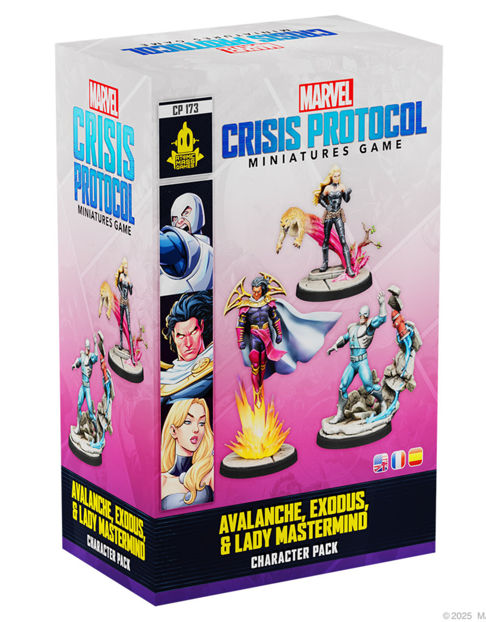 Atomic Mass Marvel: Crisis Protocol - Avalanche, Exodus & Lady Mastermind