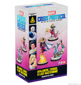 Atomic Mass Marvel: Crisis Protocol - Avalanche, Exodus & Lady Mastermind