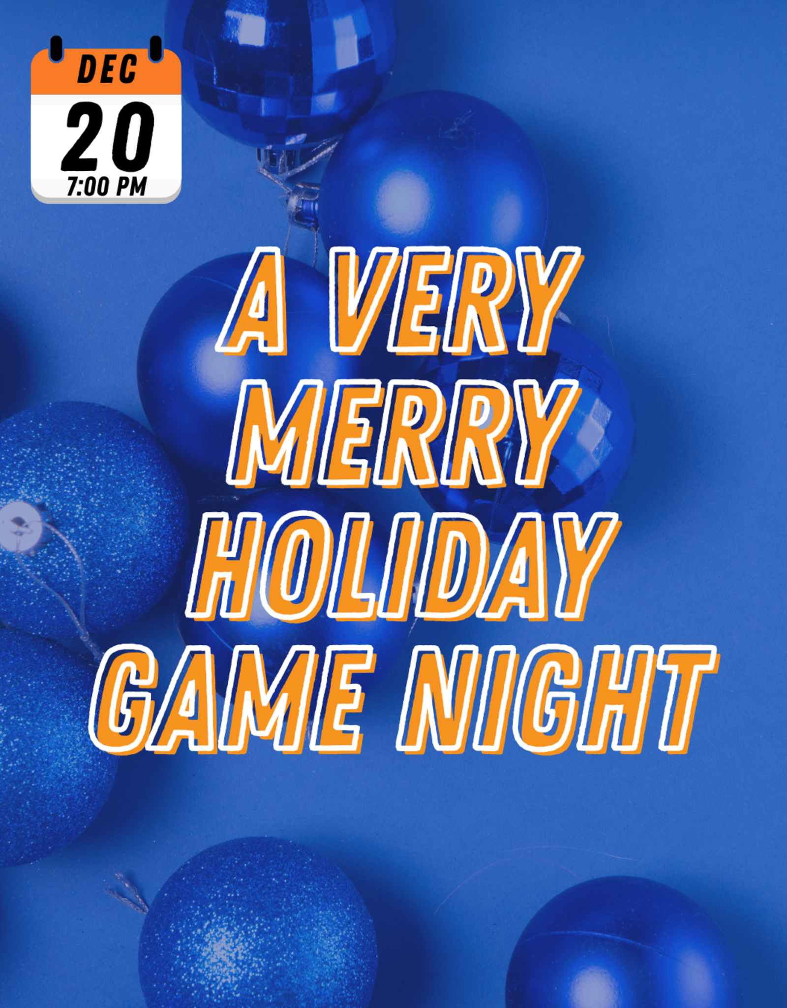 A Very Merry Holiday Game Night