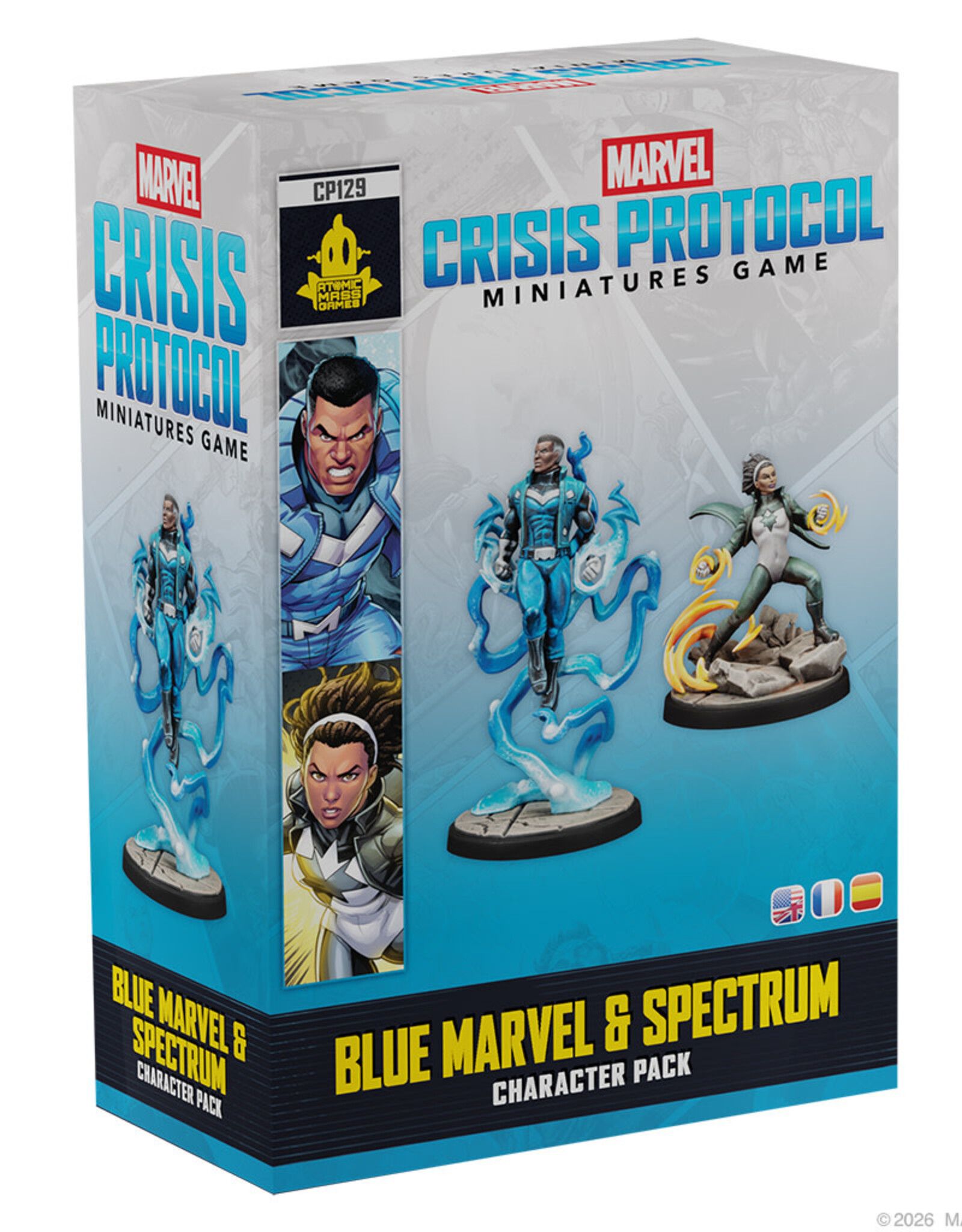 Atomic Mass Marvel Crisis Protocol: Blue Marvel & Spectrum