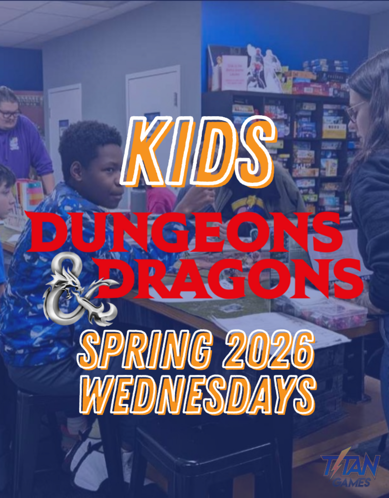 Kids D&D (Spring 2026 - WEDNESDAYS)