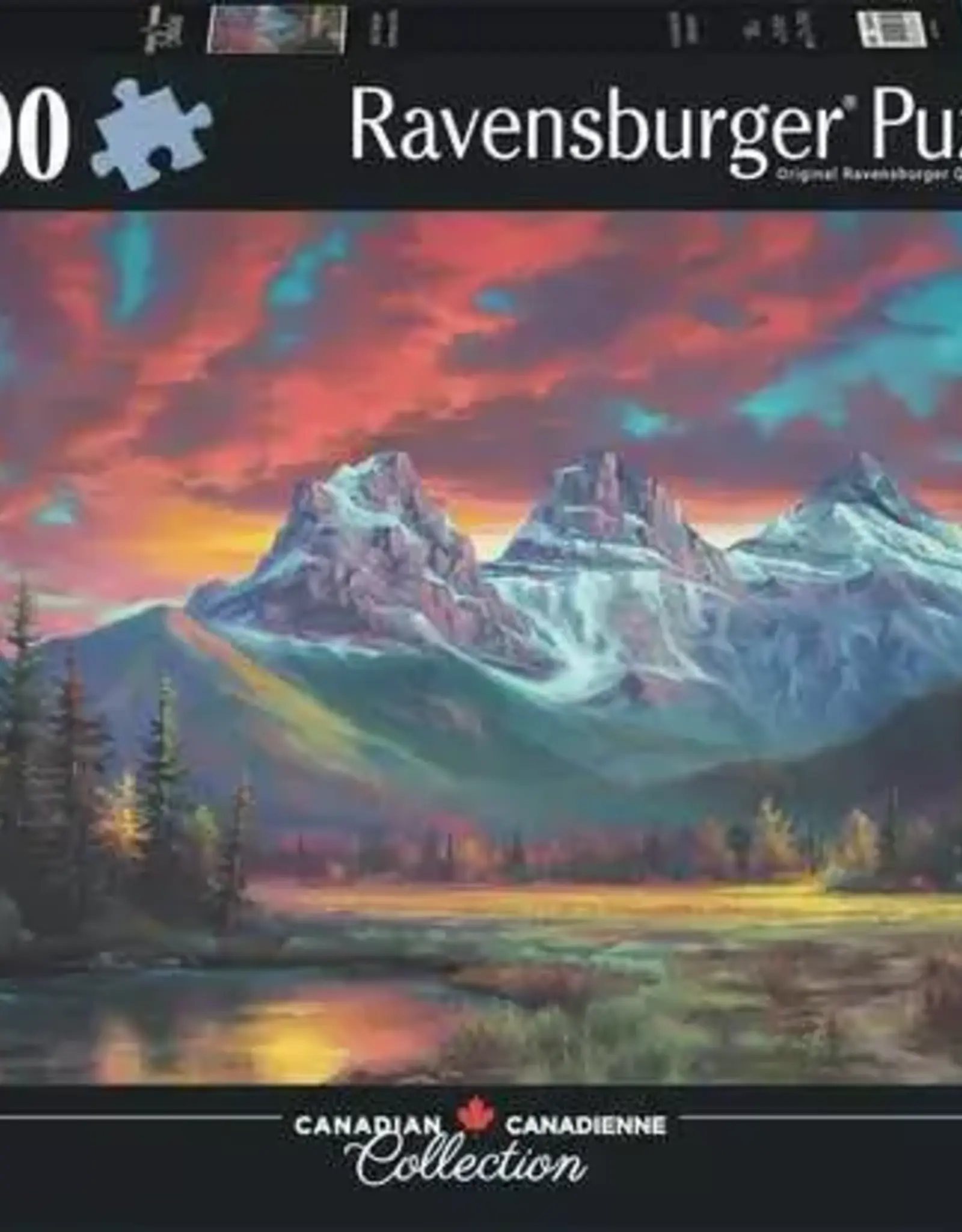 Ravensburger Puzzle 1000Pc: Alberta's Three Sisters