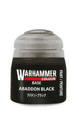 Games Workshop Citadel Paint: Base - Abaddon Black