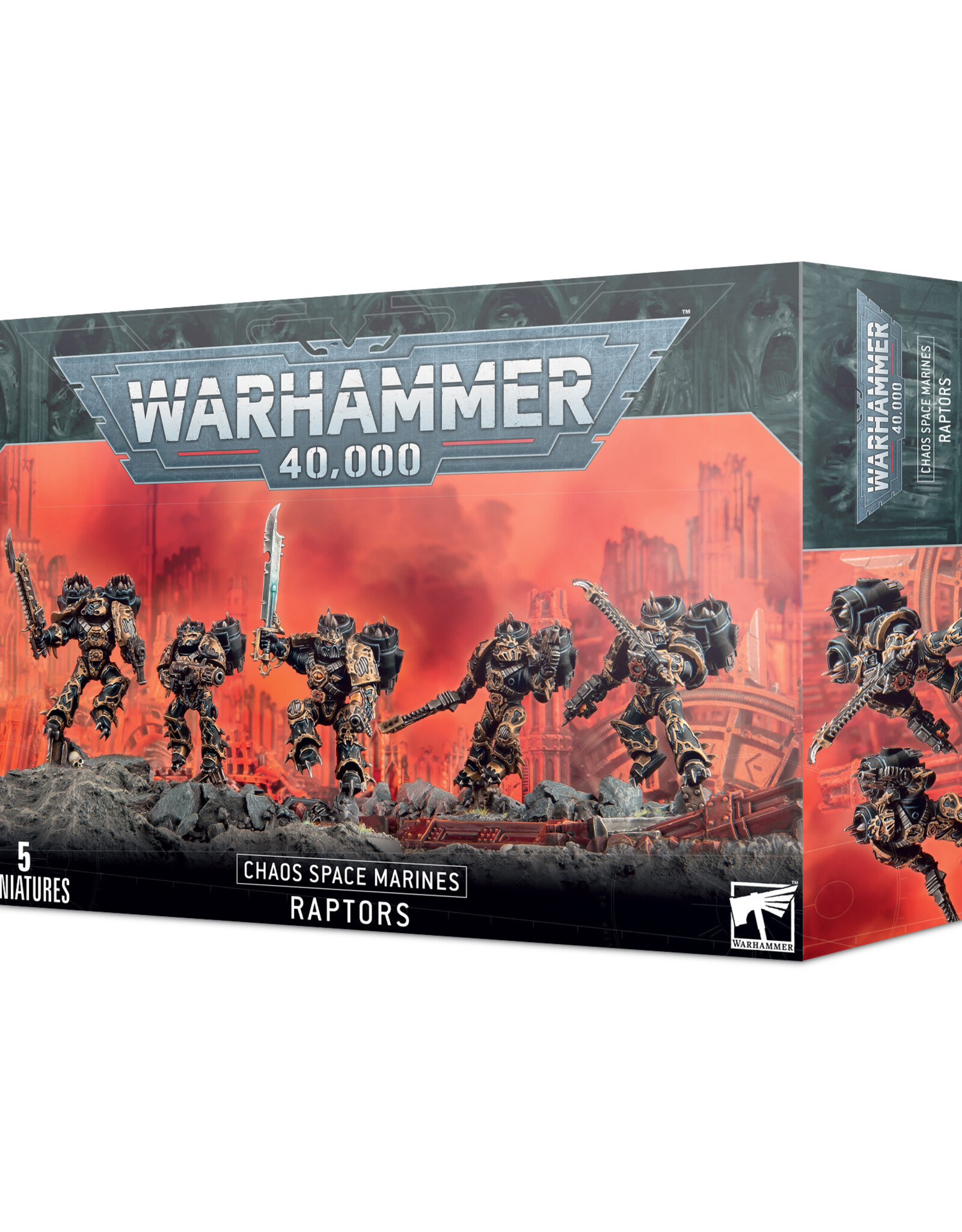 Games Workshop Warhammer 40K: Chaos Space Marine Raptors