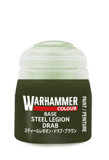 Games Workshop Citadel Paint: Base - Steel Legion Drab