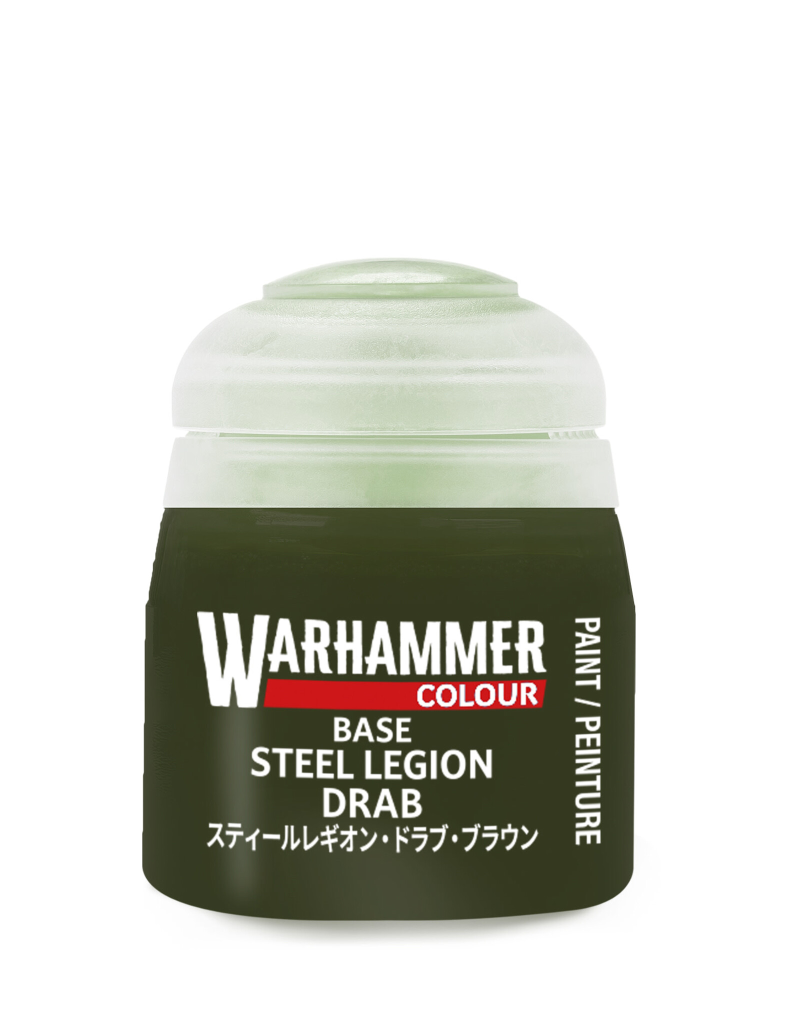 Games Workshop Citadel Paint: Base - Steel Legion Drab