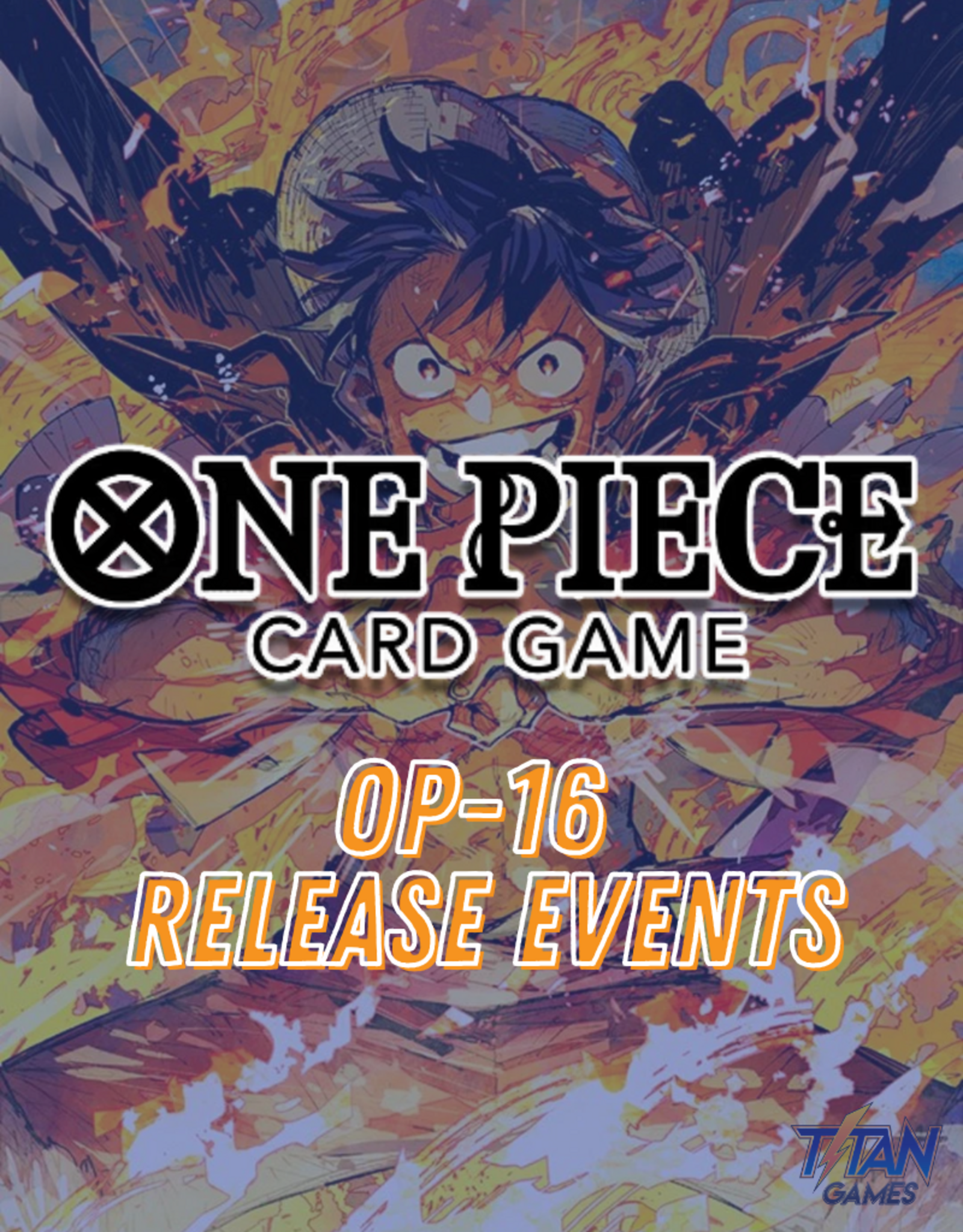 One Piece OP-16 Release Event Entry