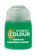 Games Workshop Citadel Paint: Contrast- Karandras Green  (18ml)