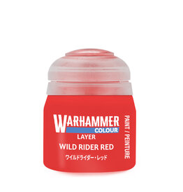 Games Workshop Citadel Paint: Layer - Wild Rider Red