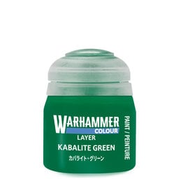 Games Workshop Citadel Paint: Layer - Kabalite Green