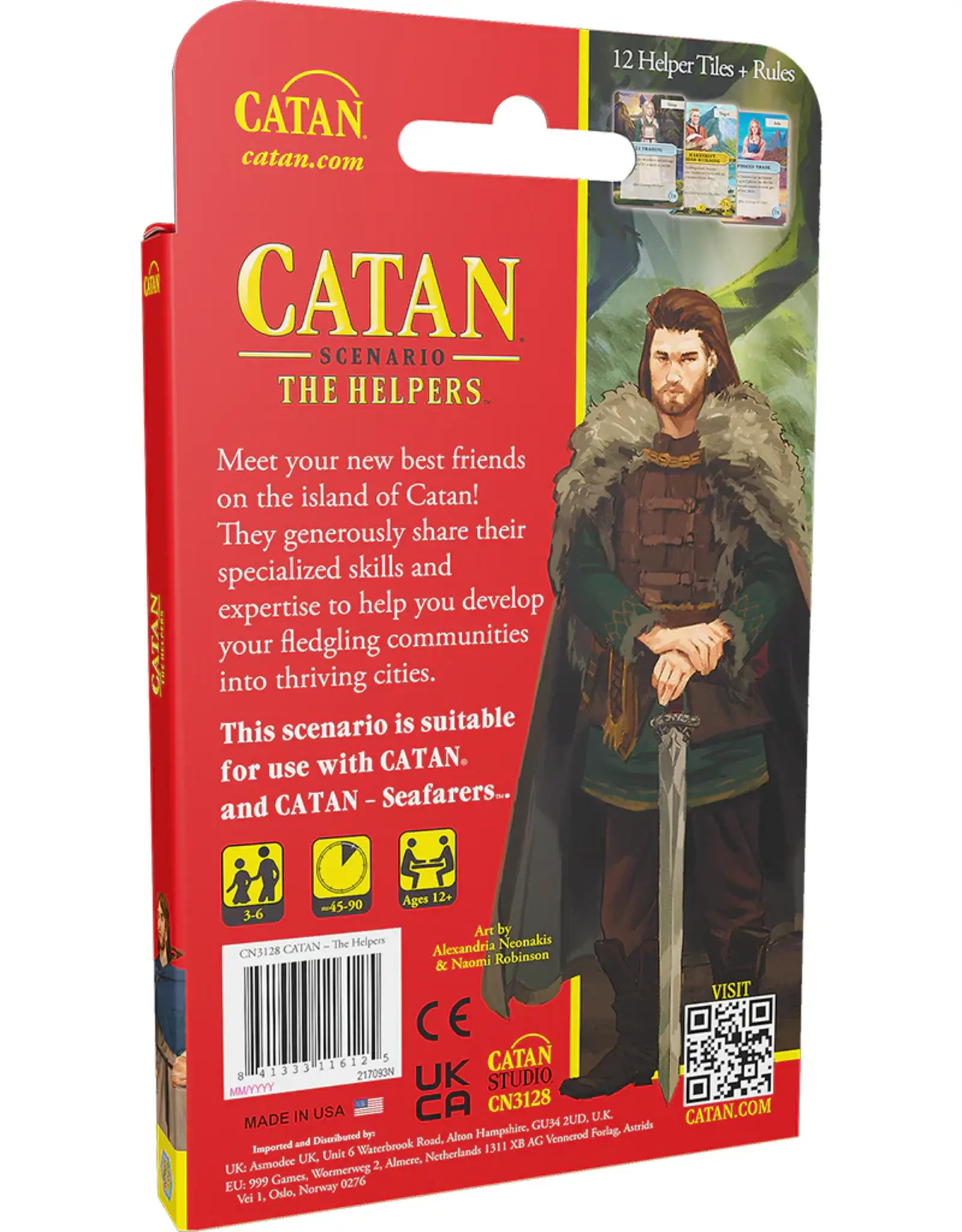 Mayfair Games Catan: The Helpers Scenario