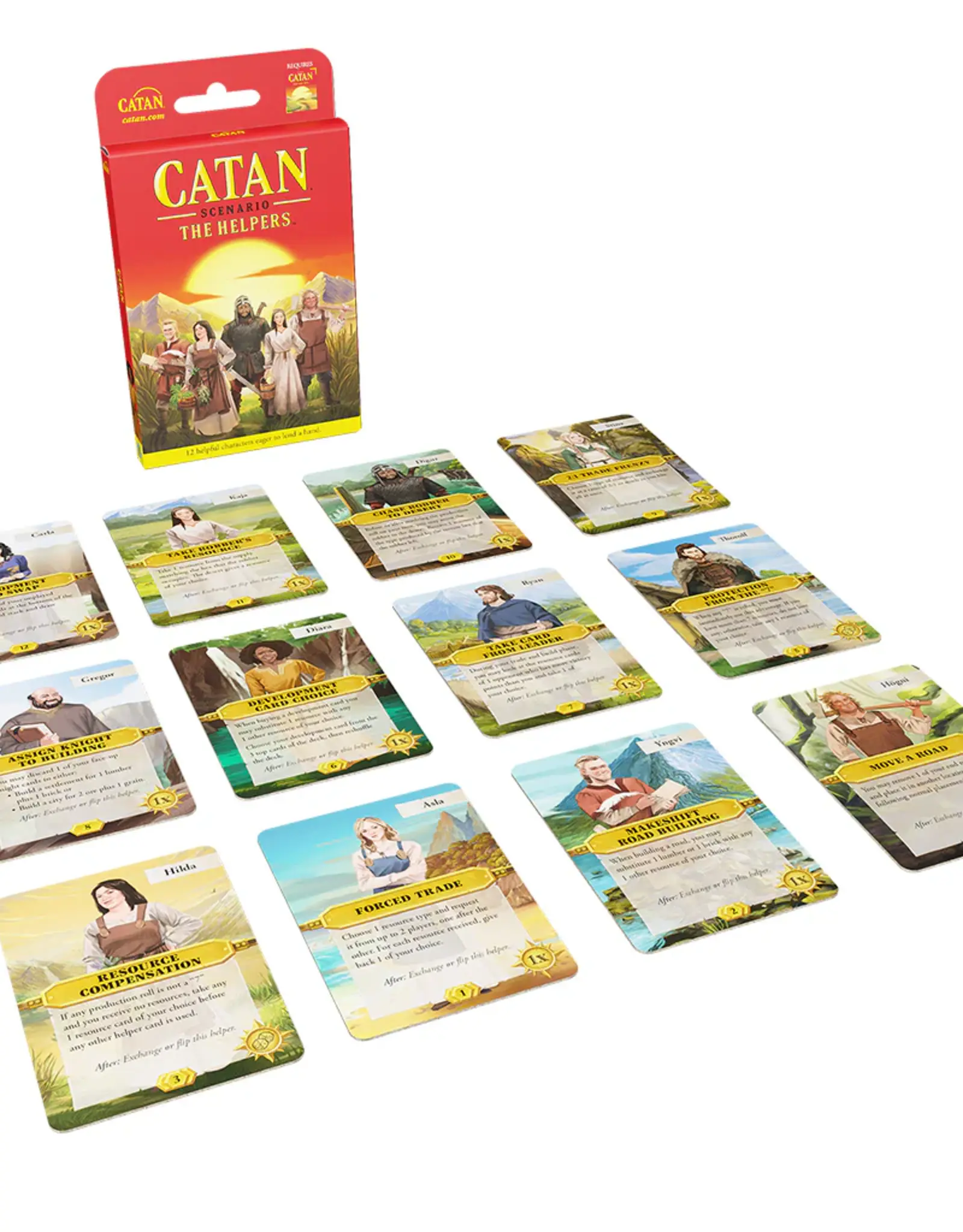 Mayfair Games Catan: The Helpers Scenario