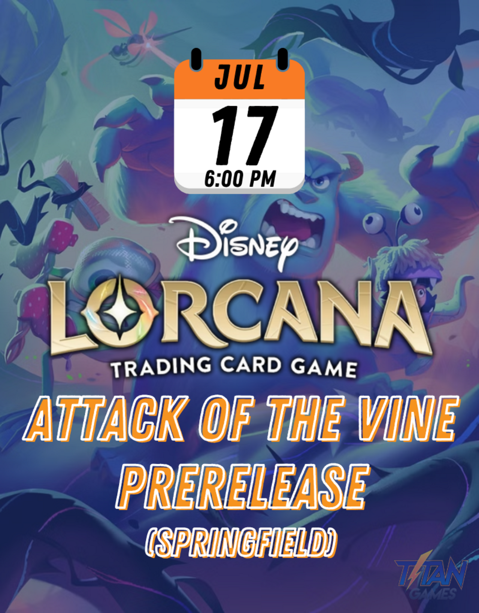 [SPI] Lorcana: Attack of the Vine Prerelease (7.17.26)