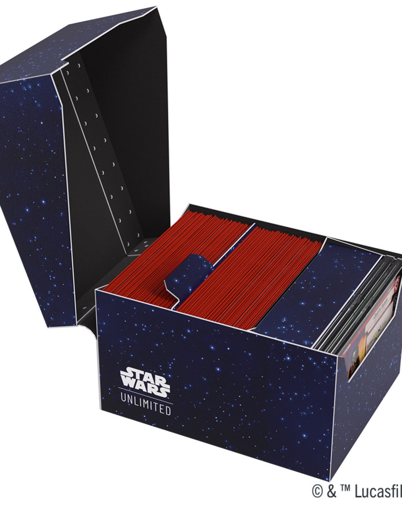 Gamegenic Star Wars: Unlimited Twin Suns Soft Crate - Card Back Blue