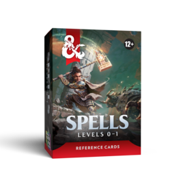 Wizards of the Coast D&D 5e Reference Cards - Spells: Levels 0-1