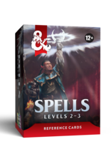 Wizards of the Coast D&D 5e Reference Cards - Spells: Levels 2-3
