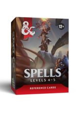 Wizards of the Coast D&D 5e Reference Cards - Spells: Levels 4-5
