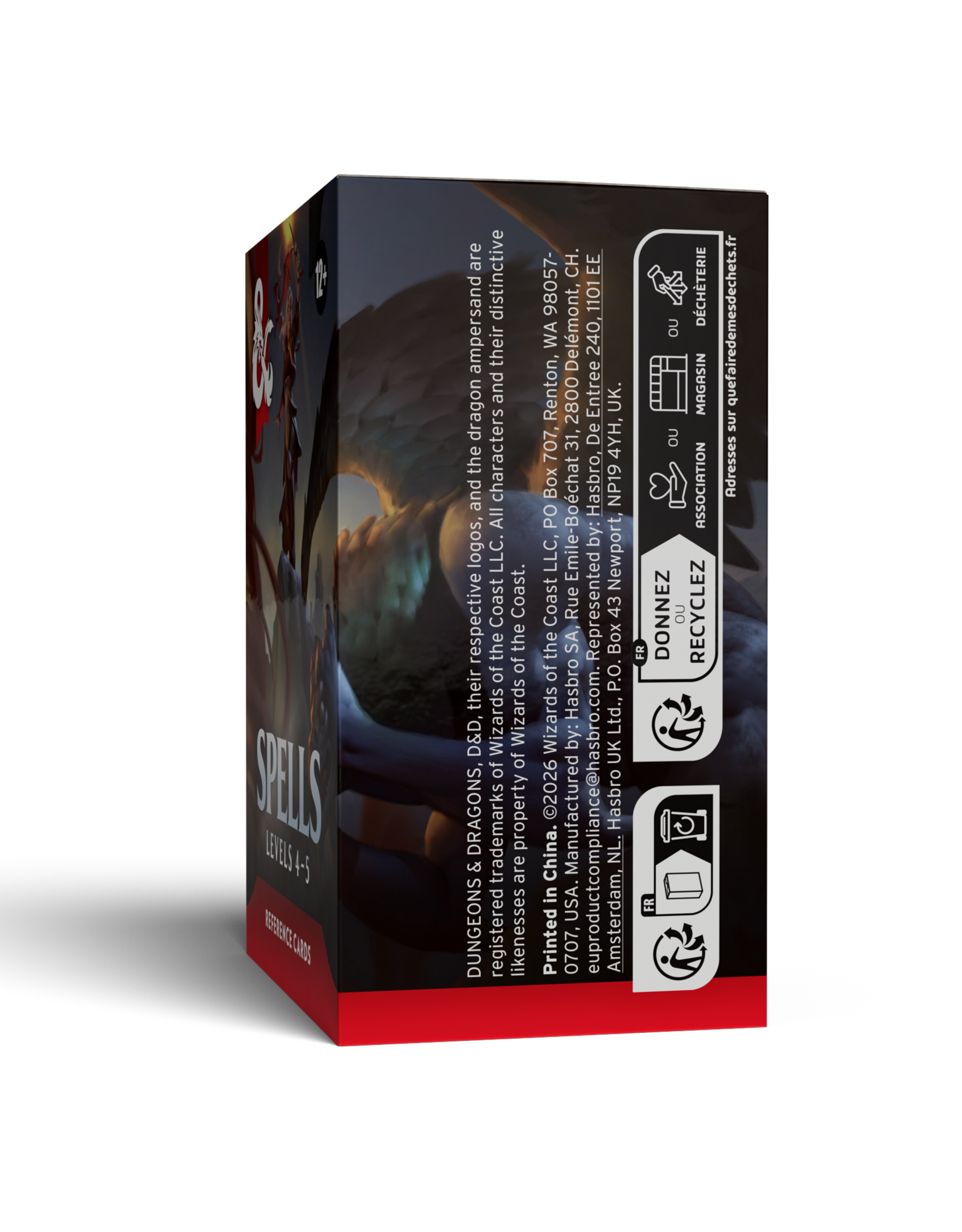 Wizards of the Coast D&D 5e Reference Cards - Spells: Levels 4-5