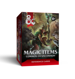 Wizards of the Coast D&D 5e Reference Cards - Magic Items: Common & Uncommon
