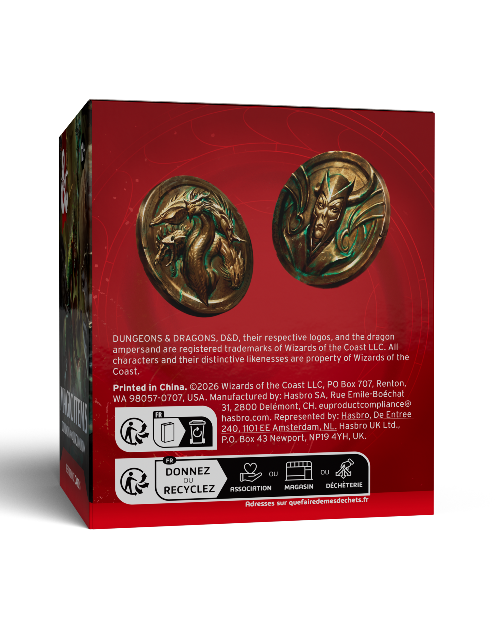 Wizards of the Coast D&D 5e Reference Cards - Magic Items: Common & Uncommon