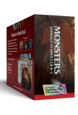 Wizards of the Coast D&D 5e Reference Cards - Monsters: Animals & NPCs [CR 0-5]