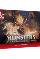 Wizards of the Coast D&D 5e Reference Cards - Monsters: Mystical & Menacing [CR 0-5]