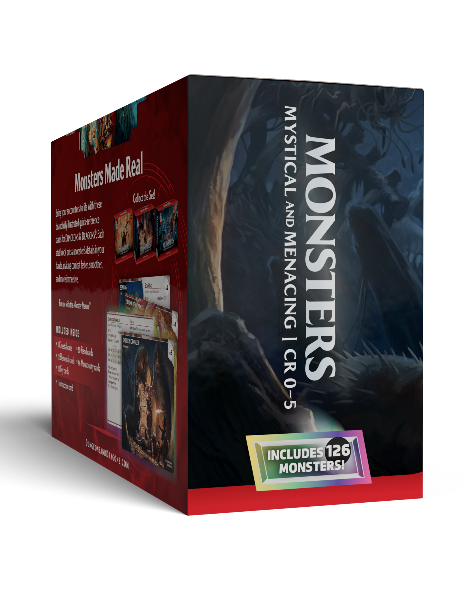 Wizards of the Coast D&D 5e Reference Cards - Monsters: Mystical & Menacing [CR 0-5]