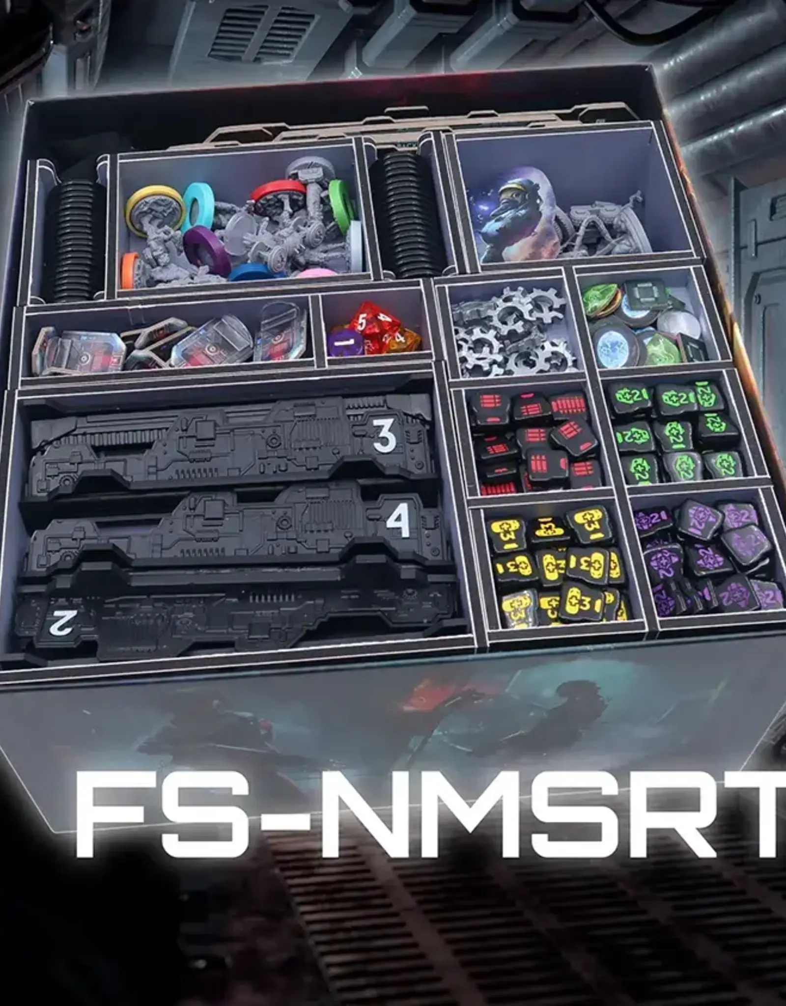 Folded Space Folded Space: Box Insert: Nemesis Retaliation (color)
