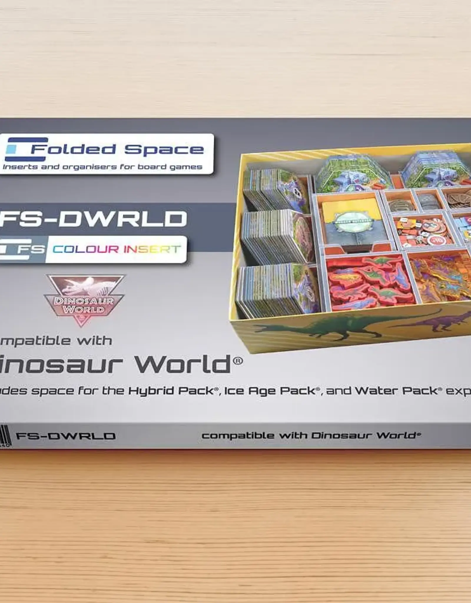 Folded Space Folded Spcae Box Insert: Dinosaur World