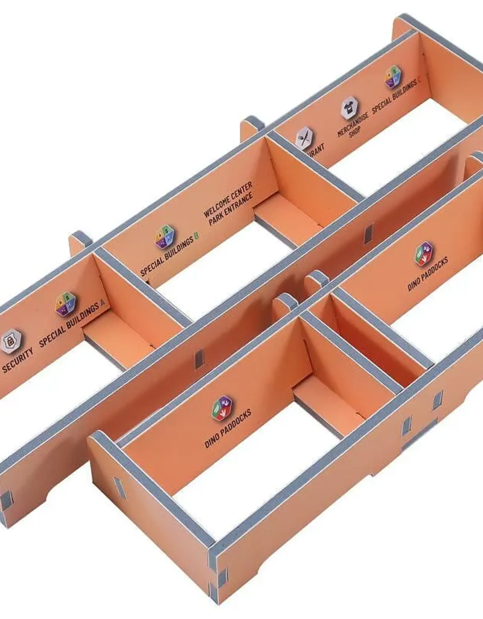 Folded Space Folded Spcae Box Insert: Dinosaur World