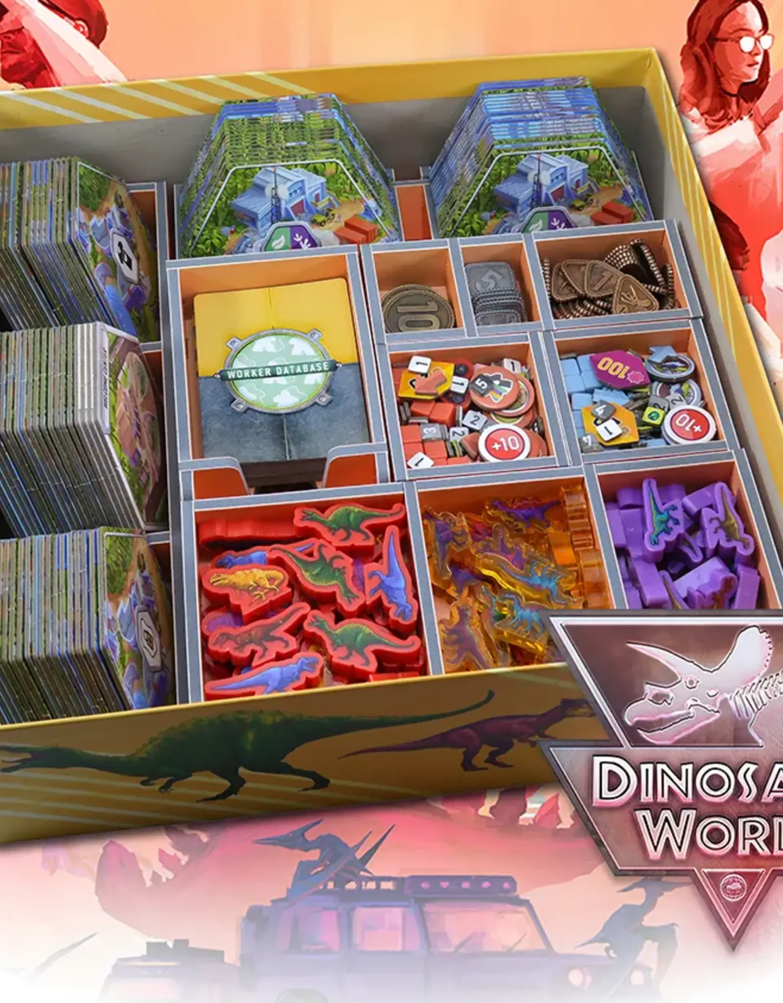 Folded Space Folded Spcae Box Insert: Dinosaur World