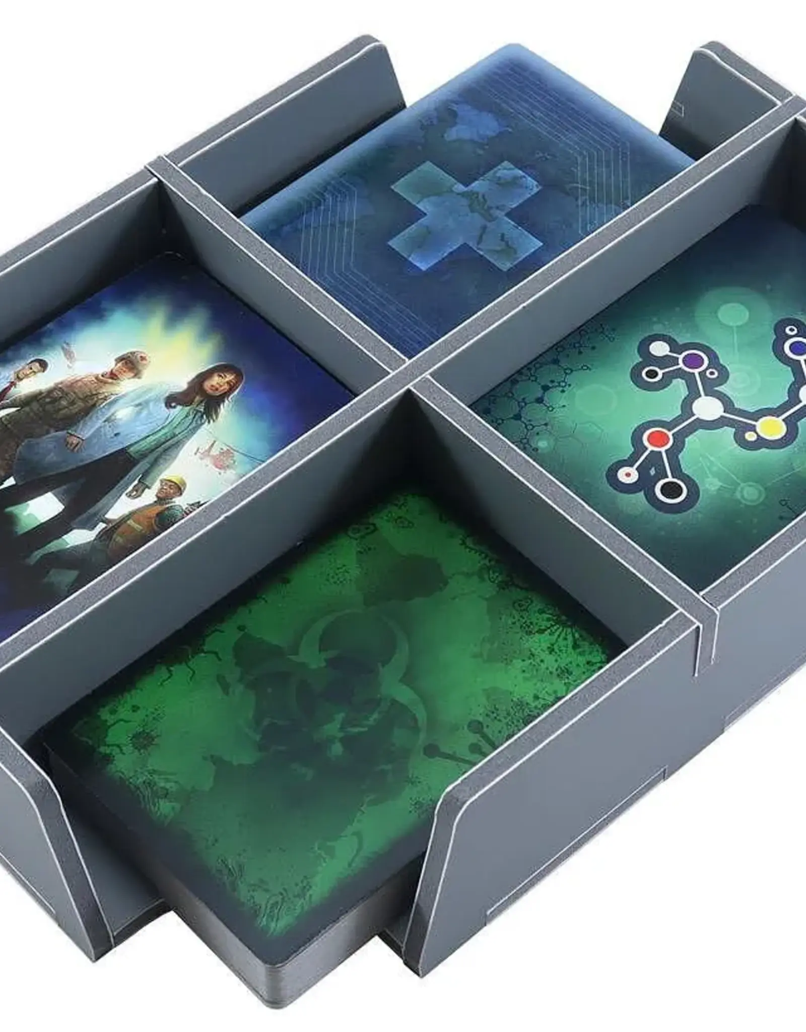 Folded Space Box Insert: Pandemic