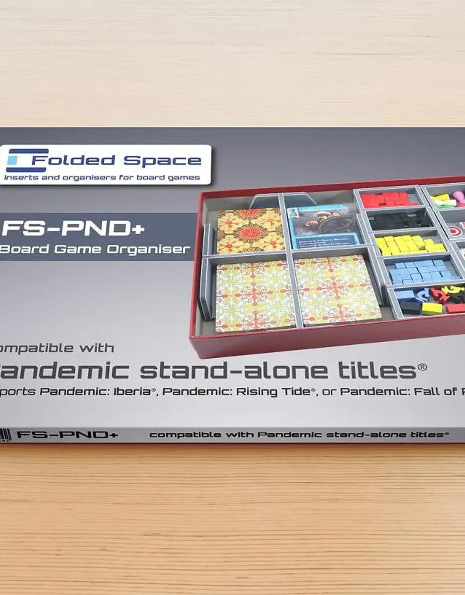 Folded Space Box Insert: Pandemic Stand Alone