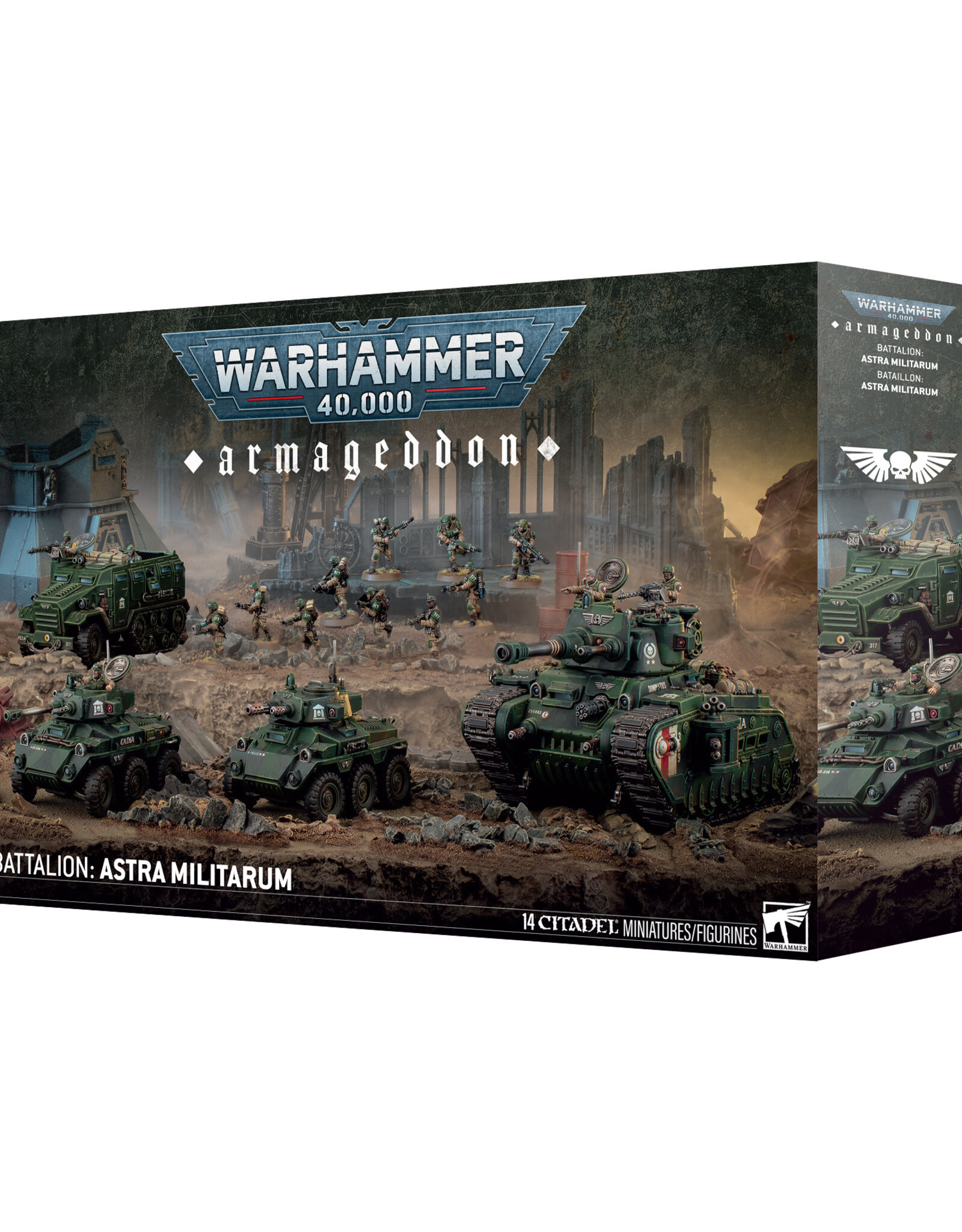 Games Workshop Warhammer 40K: Armageddon Battalion - Astra Militarum