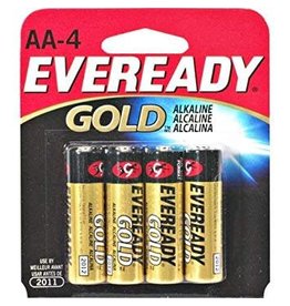 Eveready Eveready AA Batteries, 4 ct