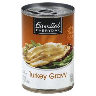 Essential Everyday EED Canned Turkey Gravy, 10.5 oz, 24 ct
