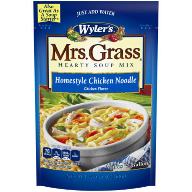 Wyler's Soup Starter Chicken Noodle, 5.93 oz
