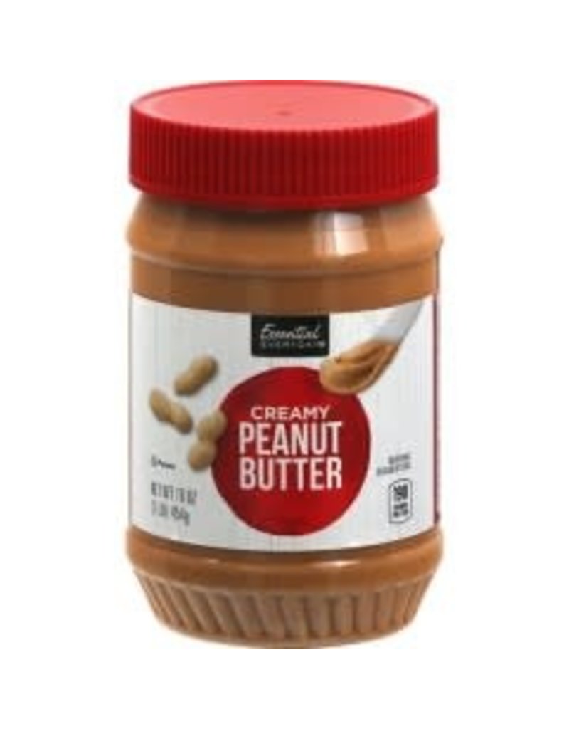 Essential Everyday EED Creamy Peanut Butter, 16 oz, 12 ct