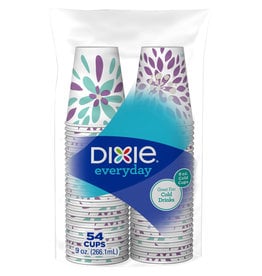 Dixie Dixie Cold Cups Traditional 9 oz, 54 ct (Pack of 12)