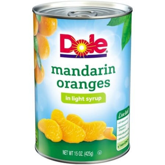 Dole Mandarin Oranges, 15 oz