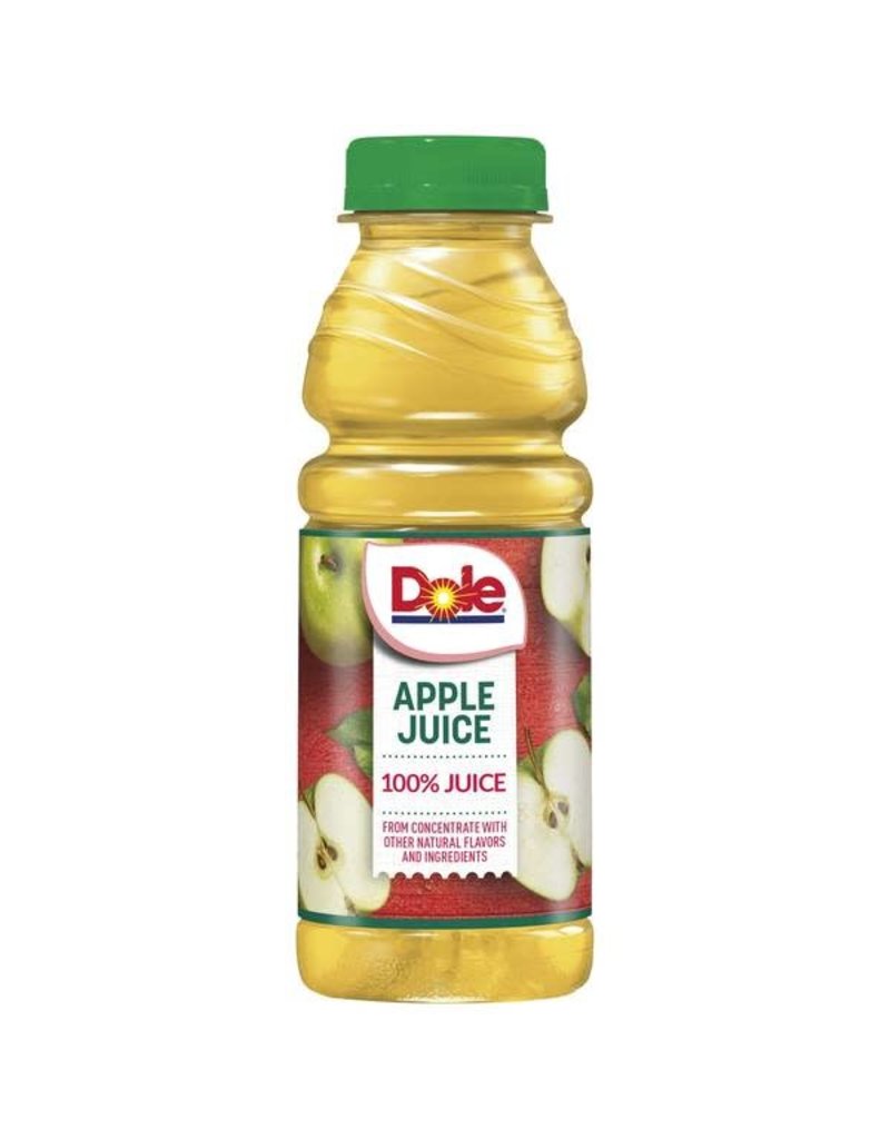 Dole Dole Apple Juice 100%, 15.25 oz, 12 ct