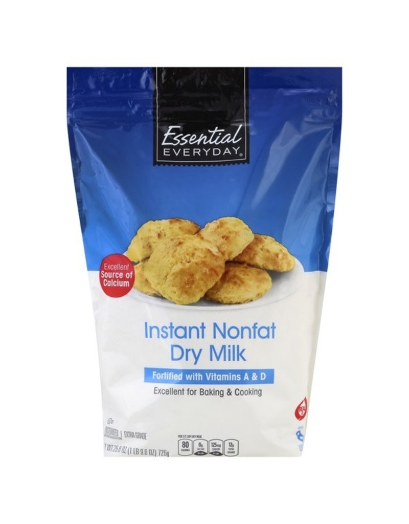 Essential Everyday EED Dry Instant Nonfat Milk, 25.6 oz