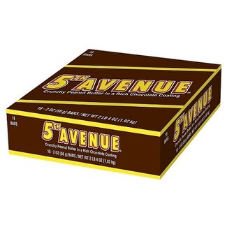 5th Avenue 5th Avenue Candy Bar, 18 ct