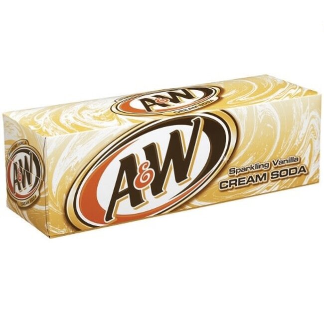 A&W Cream Soda, 12 oz, 2-12 ct