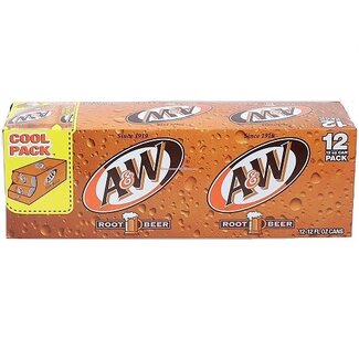 A&W A&W Root Beer, 12 oz, 2-12 ct