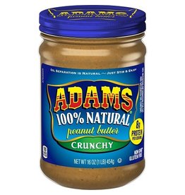 Adams Adams Peanut Butter Crunchy, 16 oz
