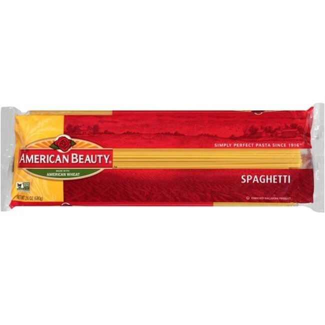 American Beauty Spaghetti Long, 24 oz, 12 ct